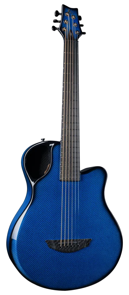 X7 with carbon blue finish