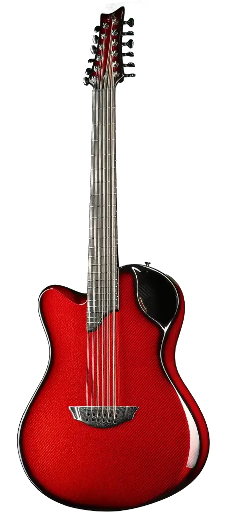 x20 acoustic guitar 12 string carbon fiber dreadnought lefty