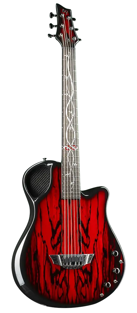 x10 slimline hybrid guitar 6 string electric acoustic