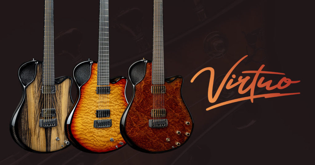 Guitar World Review .. the VIRTUO Emerald Guitars