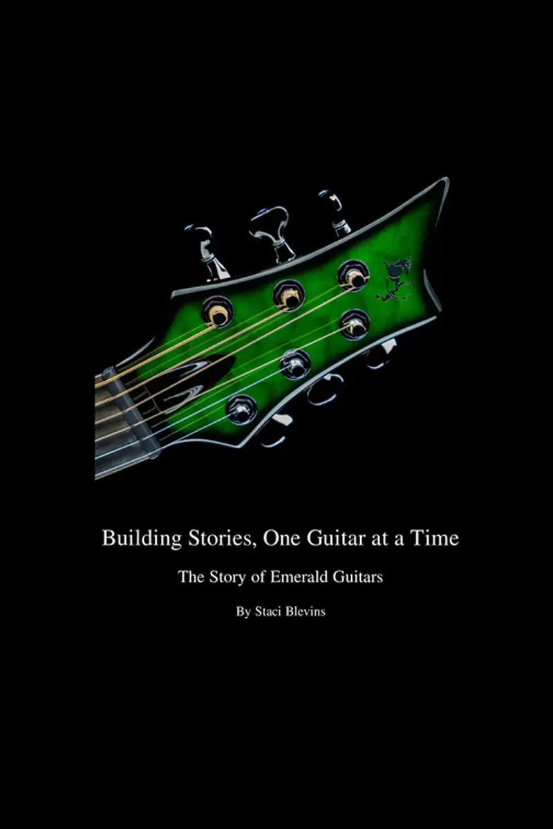 The Story of Emerald guitars book - hardcover