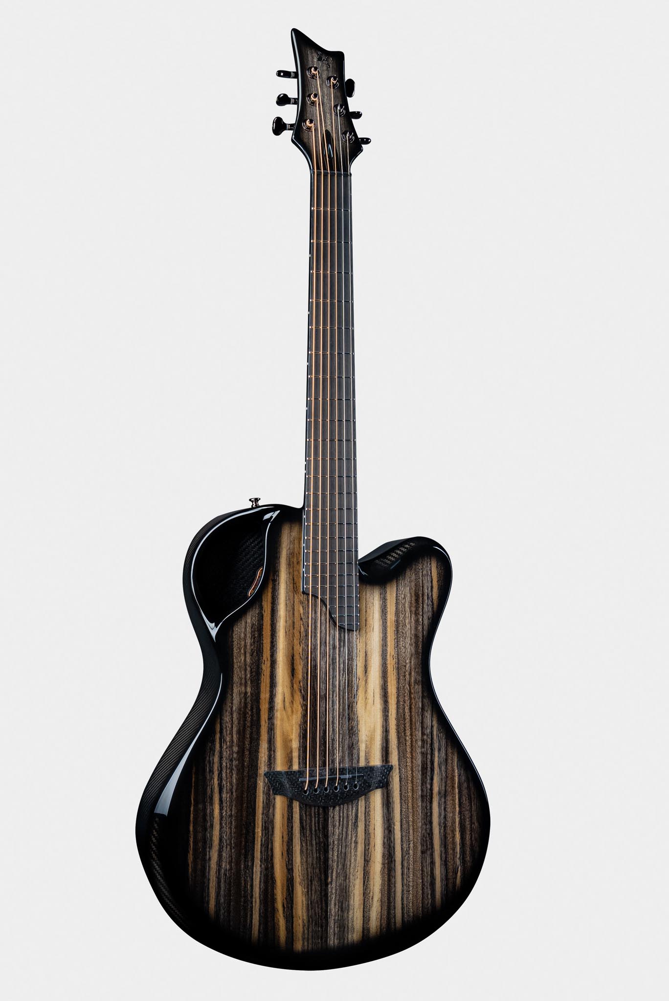 Emerald X20 Harbolic Black Guitar