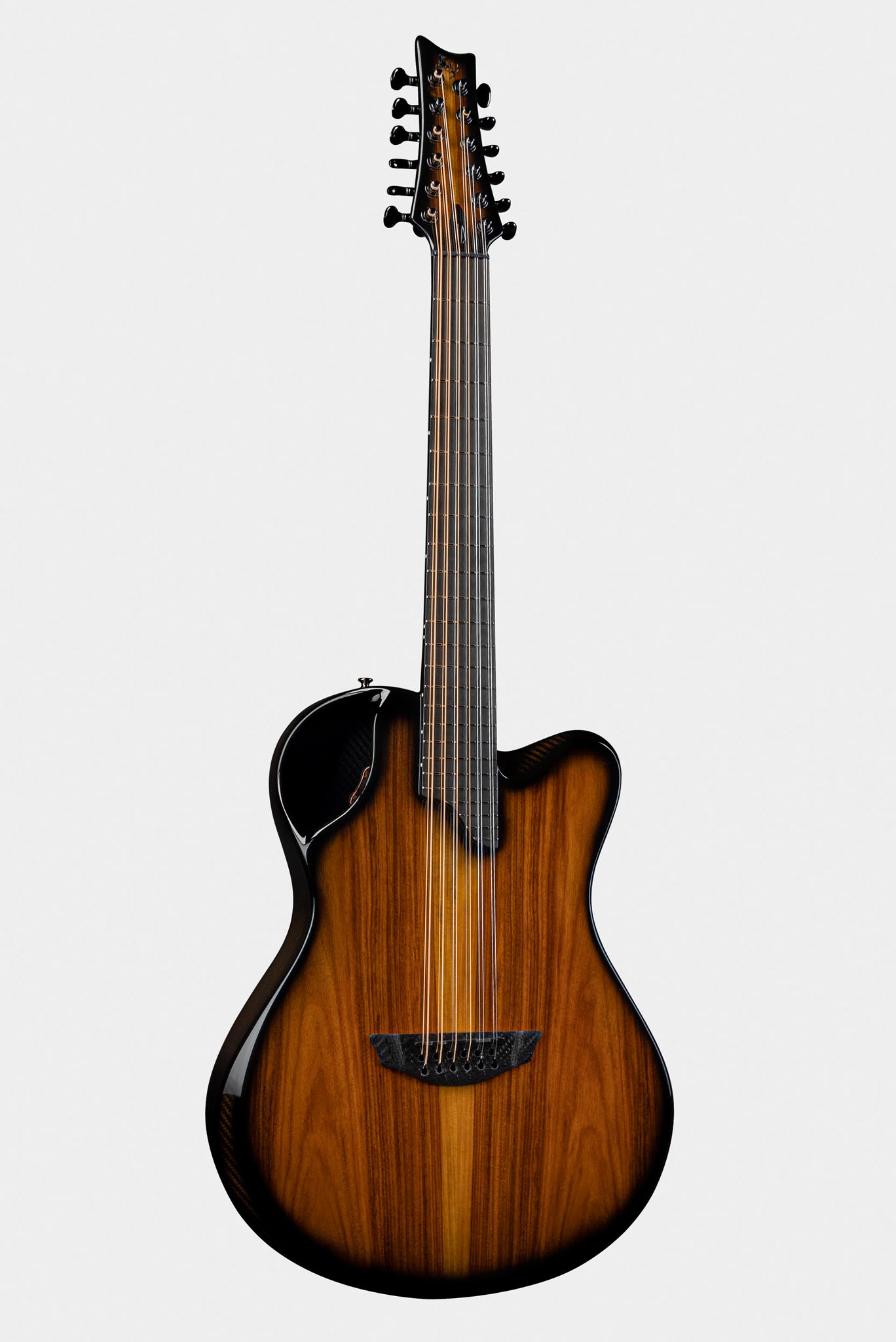 Emerald X20-12 Pau Ferro Guitar Made of Carbon Fiber