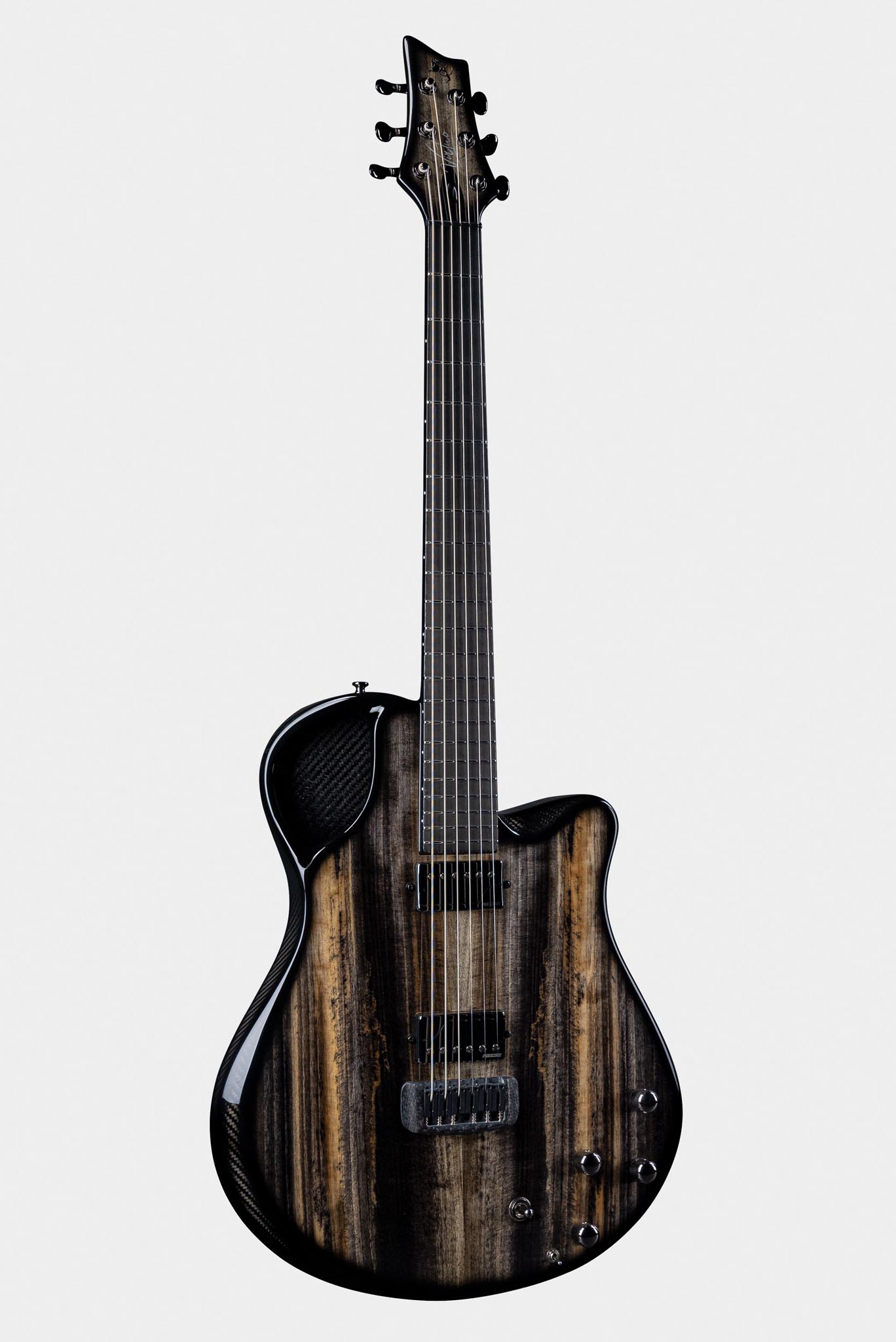 Emerald Virtuo Harbonica Guitar Made of Carbon Fiber
