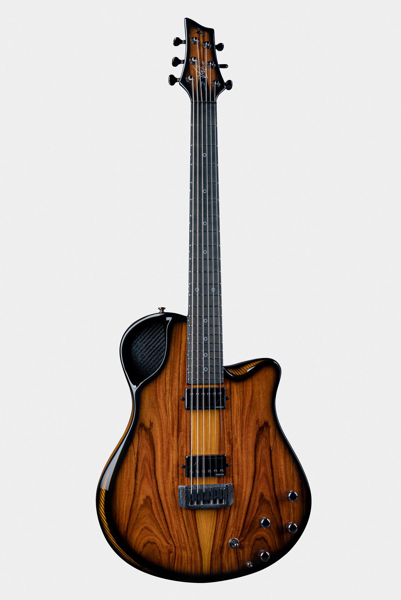 Walnut Wood Emerald Virtuo Guitar
