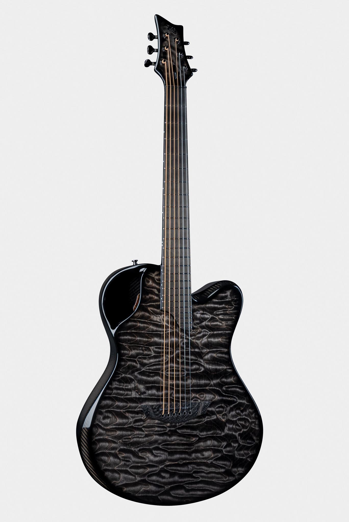 Emerald X20 Acoustic Black Guitar