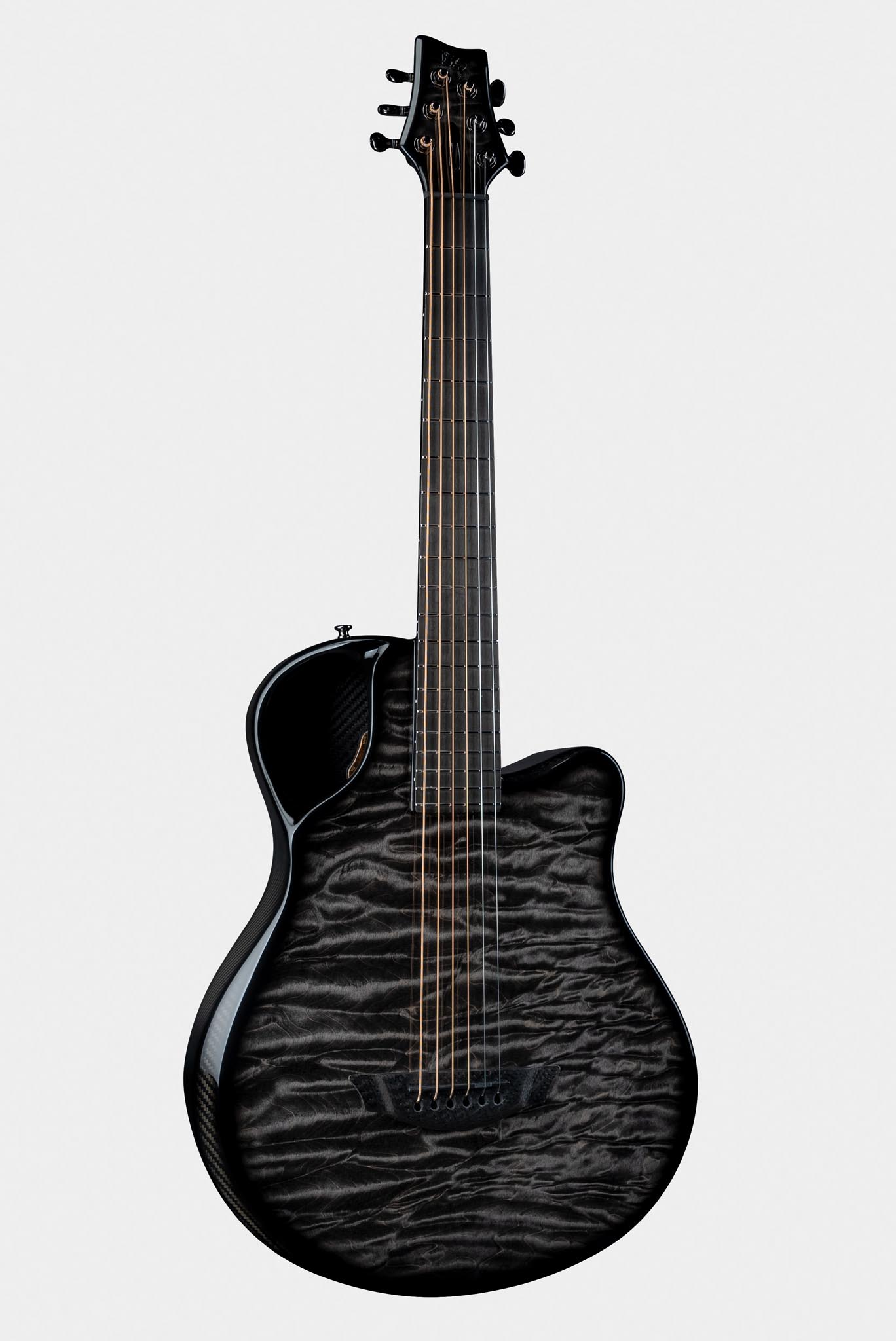 Emerald X7 Black Acoustic Guitar