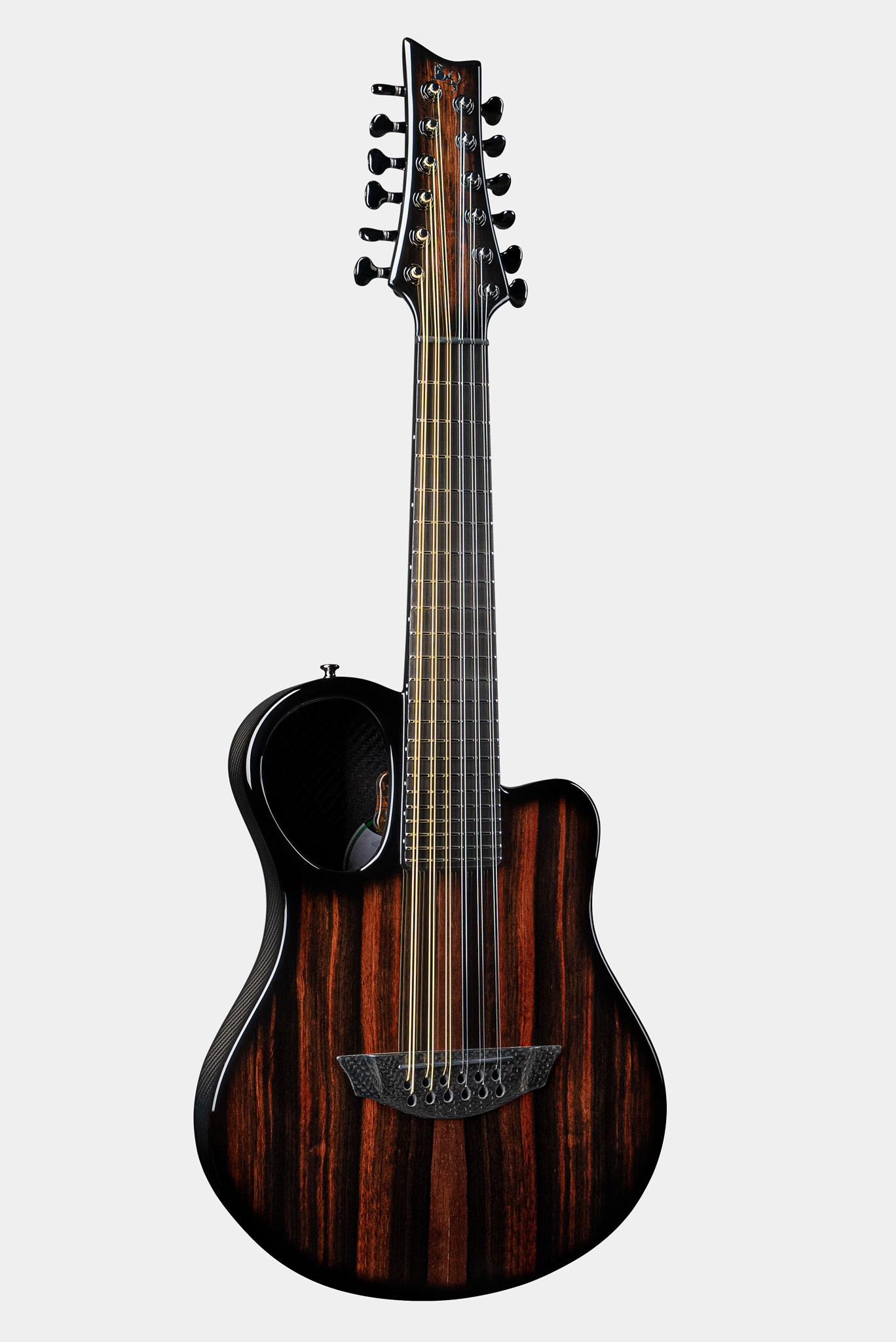 Emerald Amicus Amaria Ebony Acoustic Guitar