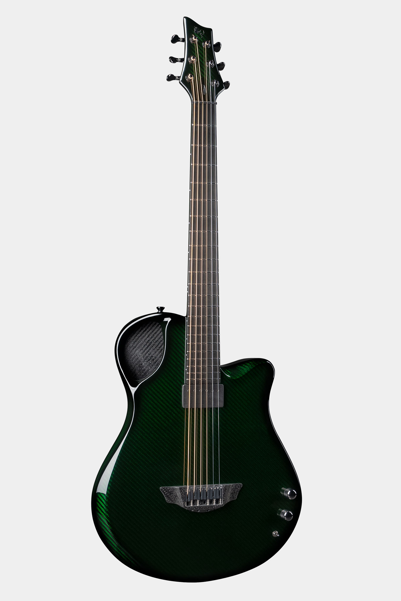 X10 Slimline Green with Ghost Pickup