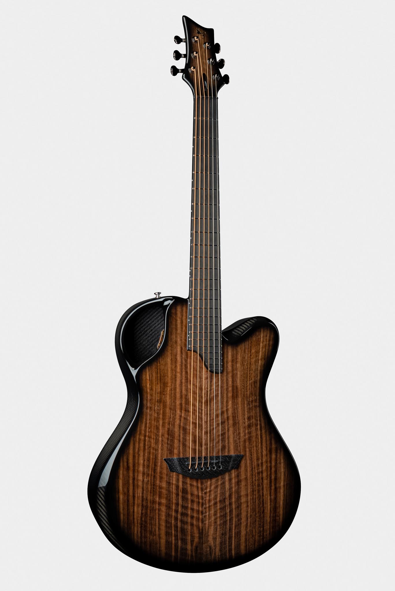 Emerald X20 Carbon Fiber Guitar in Walnut