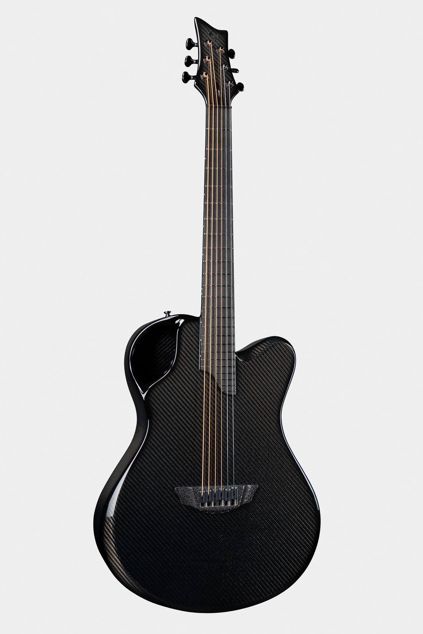 Emerald X20 Carbon Fiber Guitar in Black