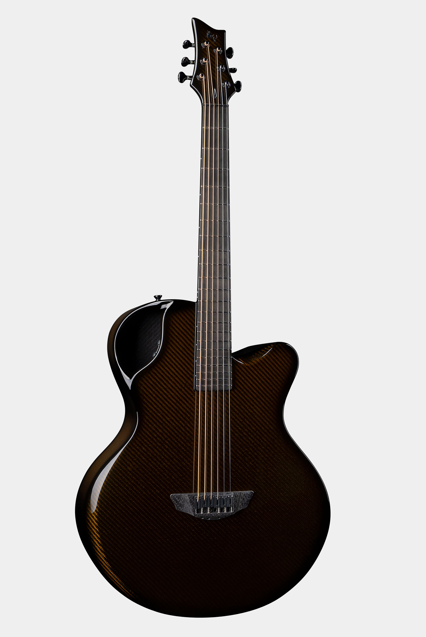 Emerald X30 Carbon Fiber Guitar in Amber