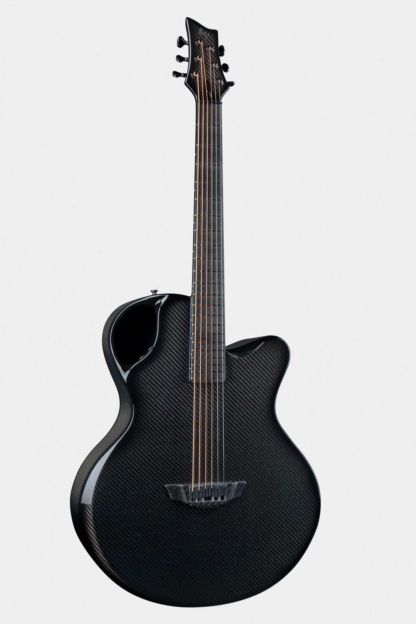Emerald X30 Carbon Fiber Guitar in Black