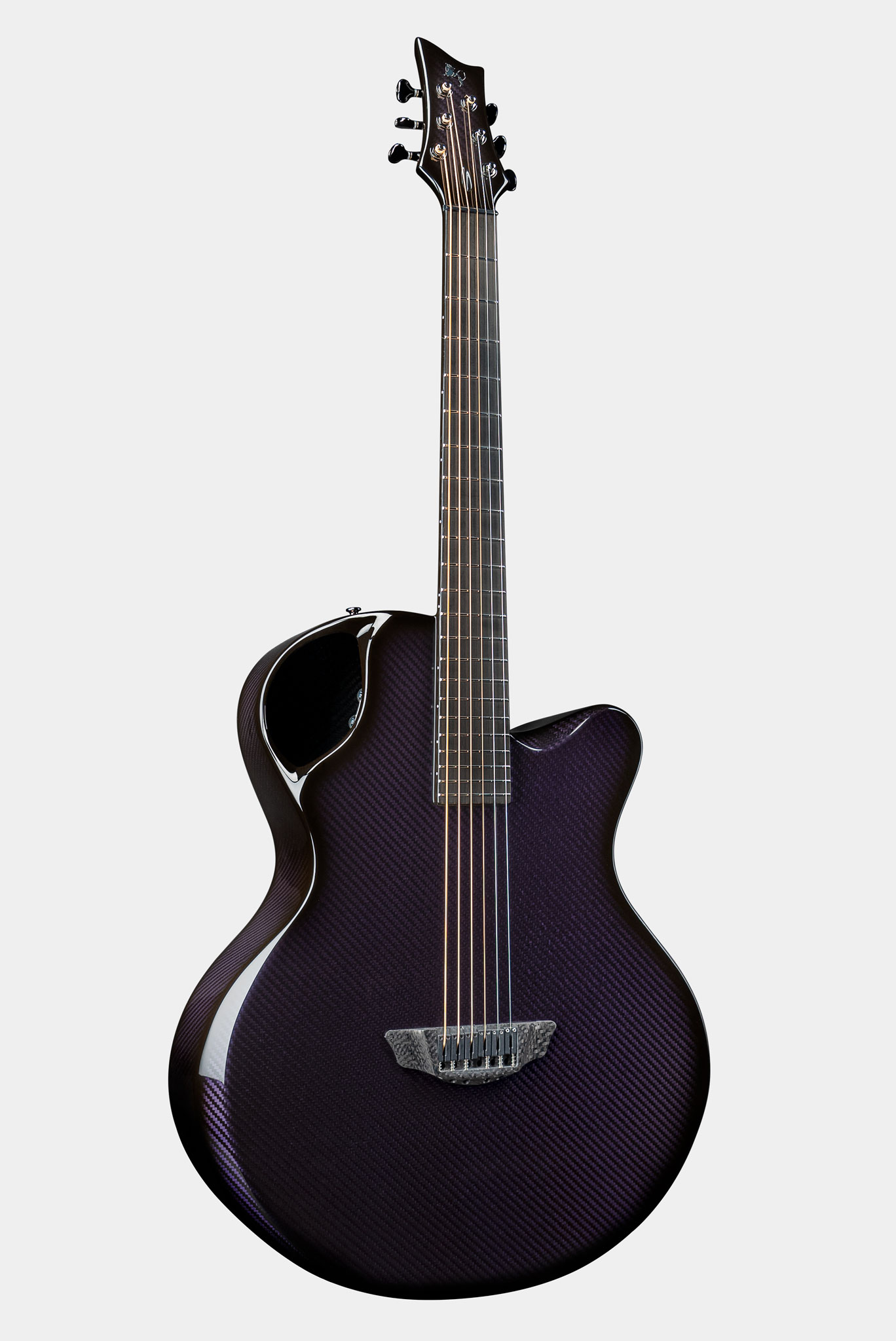 Emerald X30 Carbon Fiber Guitar in Purple
