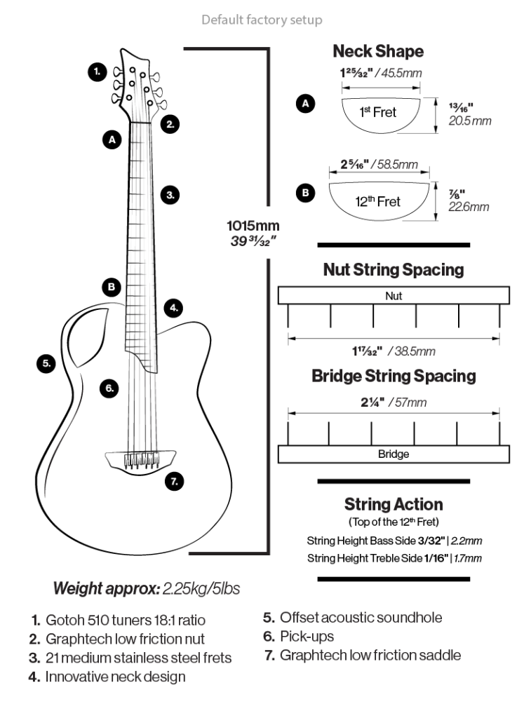 x20 carbon fiber baritone guitar