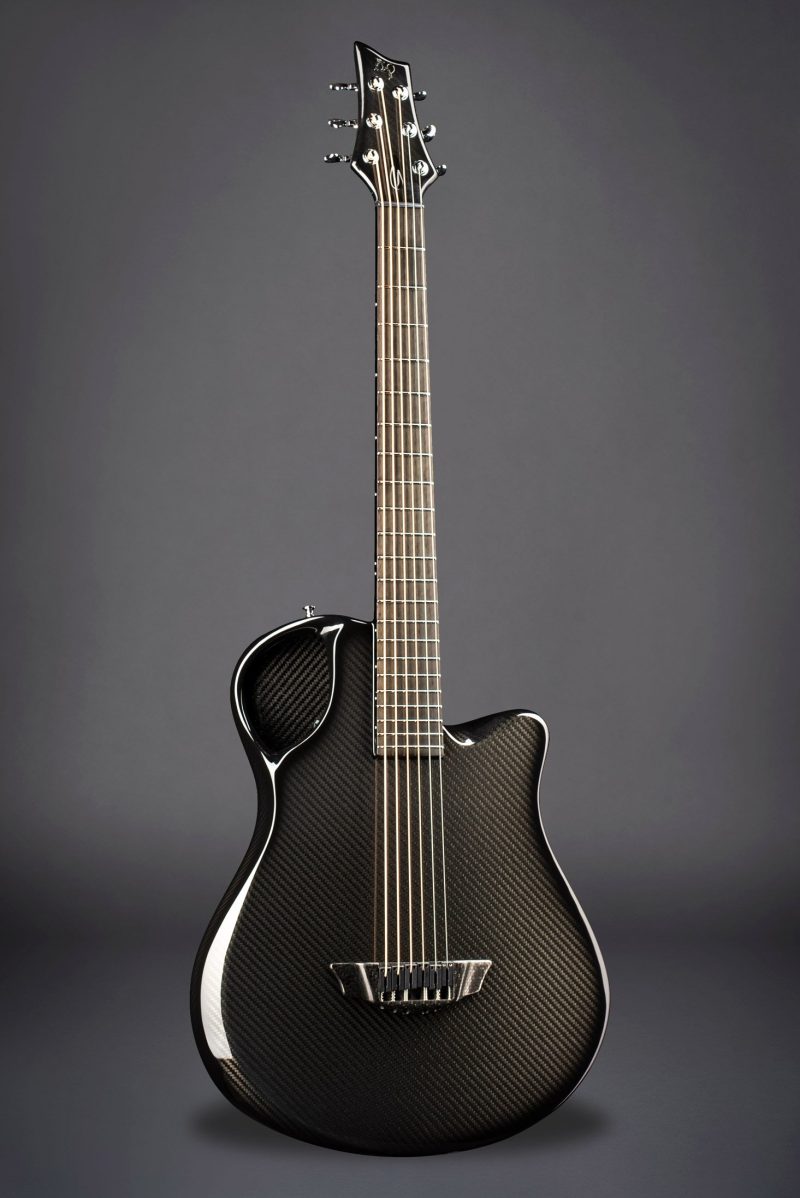 Sleek Black Emerald X10 Slimline Acoustic-Electric Guitar