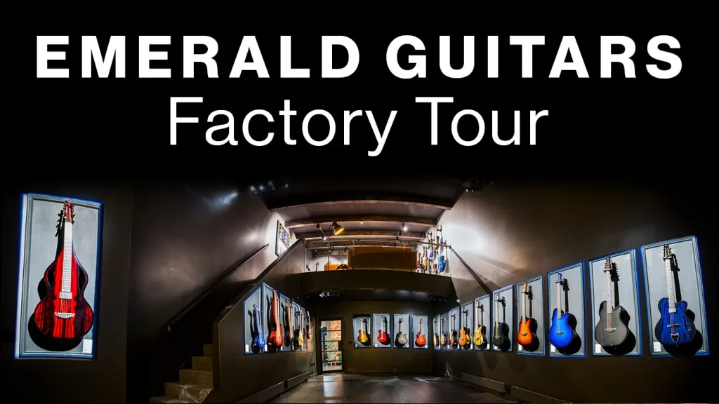emerald guitars factory tour