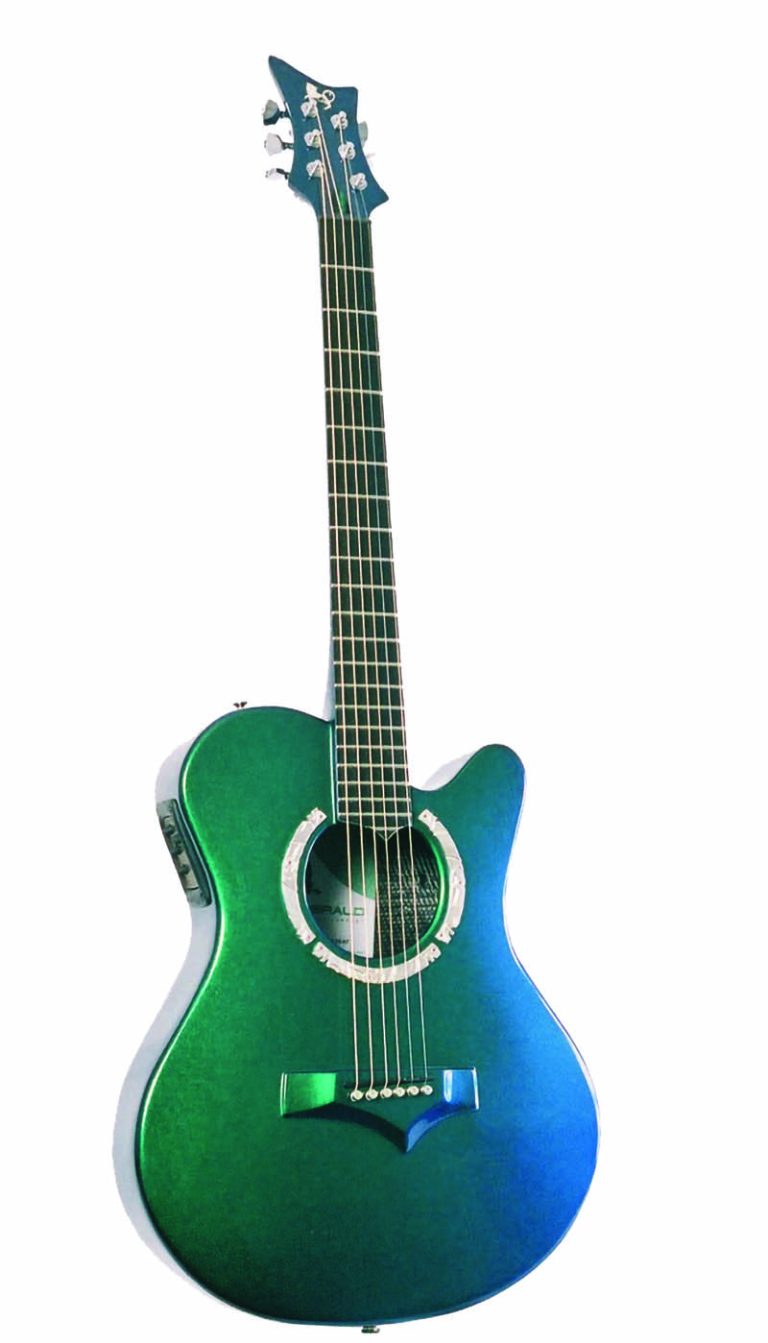 the green guitar