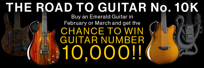 Buy and win guitar no. 10,000
