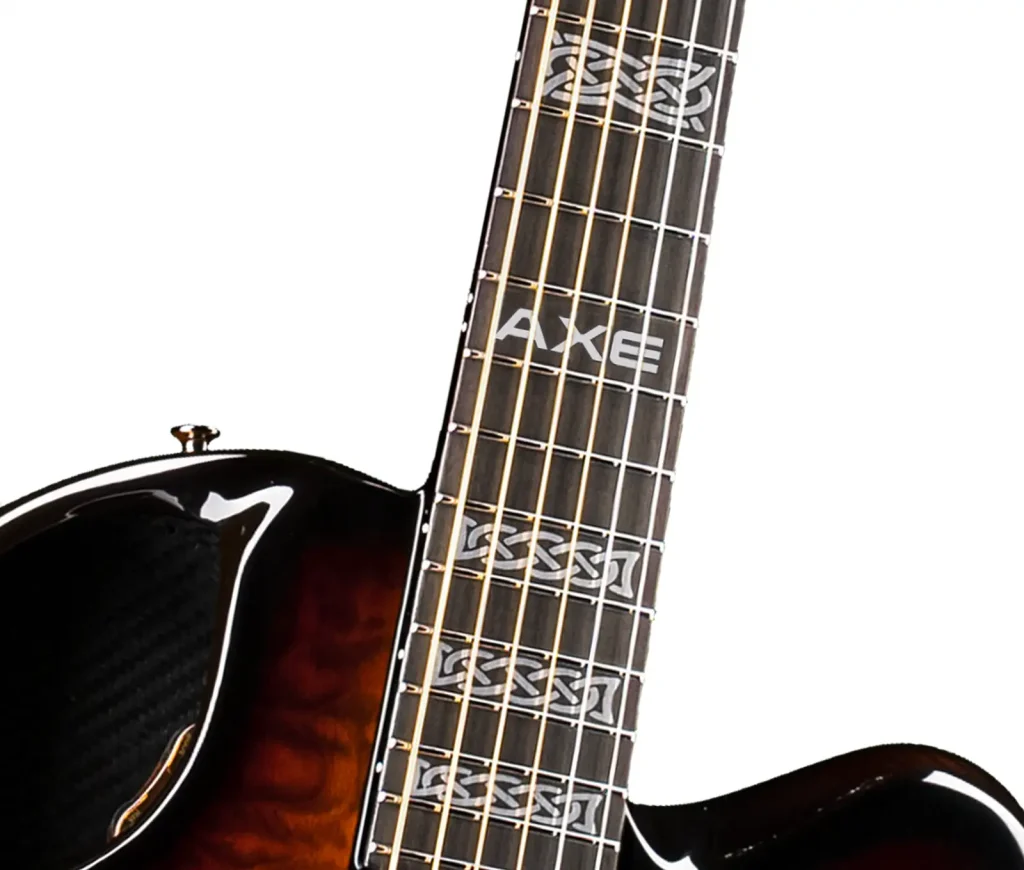 Emerald guitars 12th fret custom design