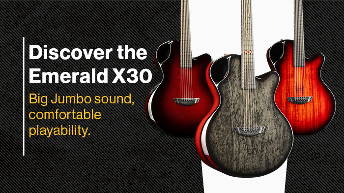 Discover the Emerald Guitars X30 Blog