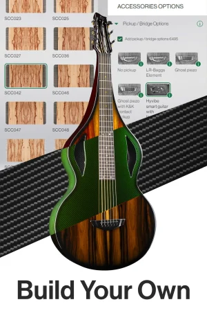 Solace lap steel guitar carbon fiber