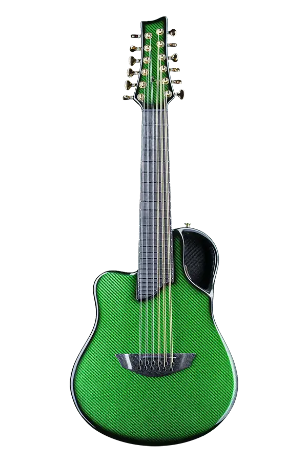 emerald guitars amicus lefty 12 string guitar