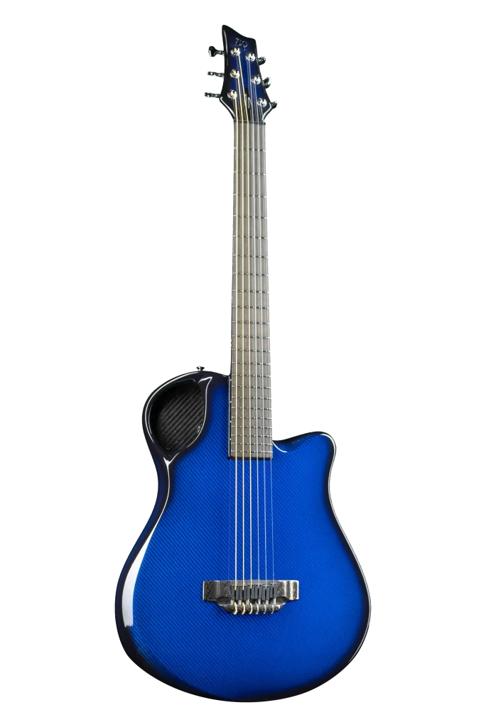 X10-Slimline Nylon Vibrant Blue - Emerald Guitars