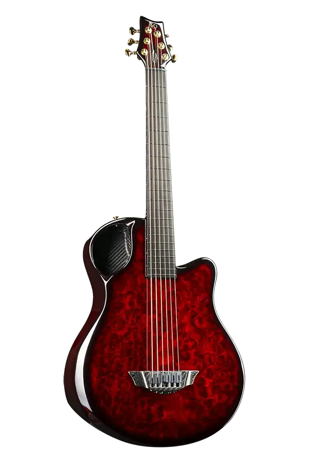 emerald guitars carbon fiber x7 travel guitar