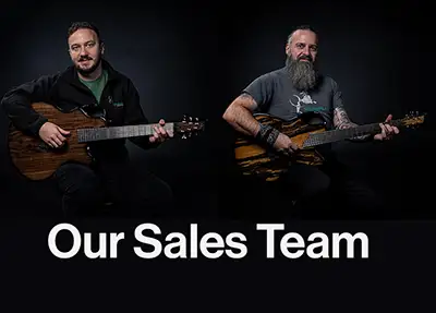 emerald guitars sales team
