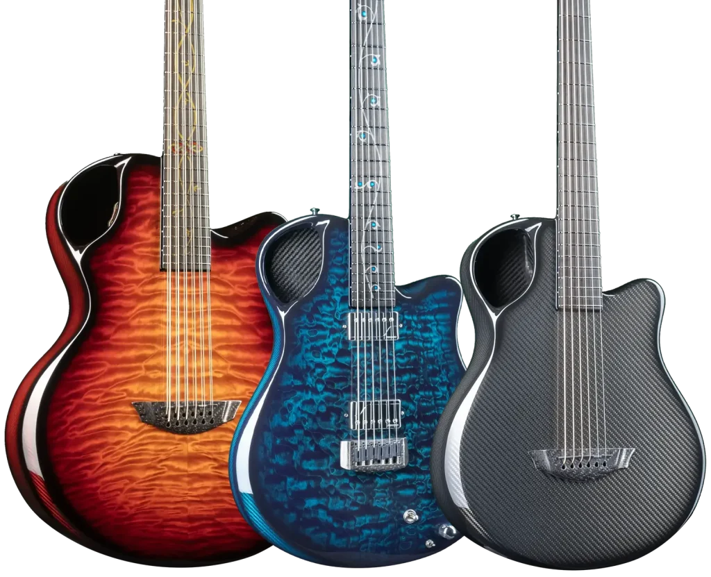 Black Friday sale carbon fiber guitars emerald guitars 10 percent range