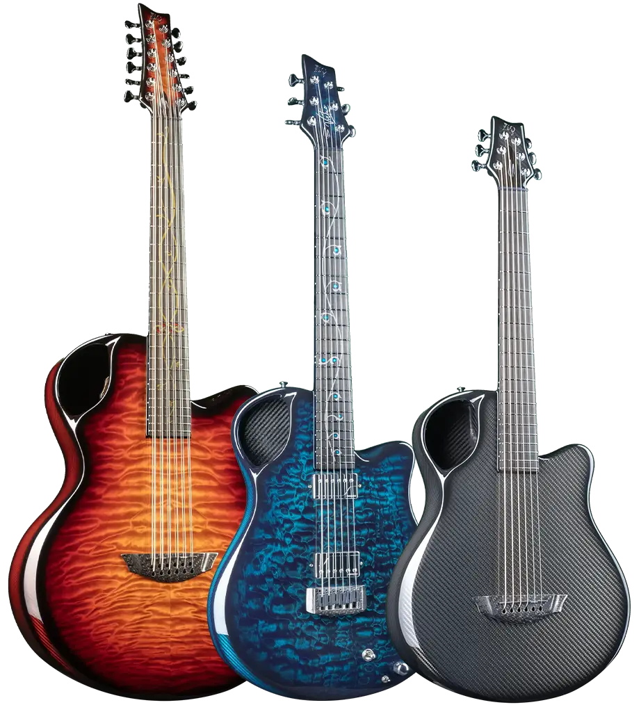 Black Friday sale carbon fiber guitars emerald guitars