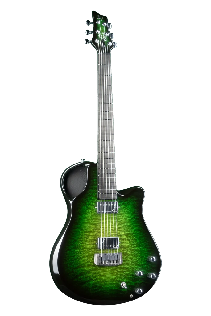 Virtuo Quilted Maple - Emerald Guitars