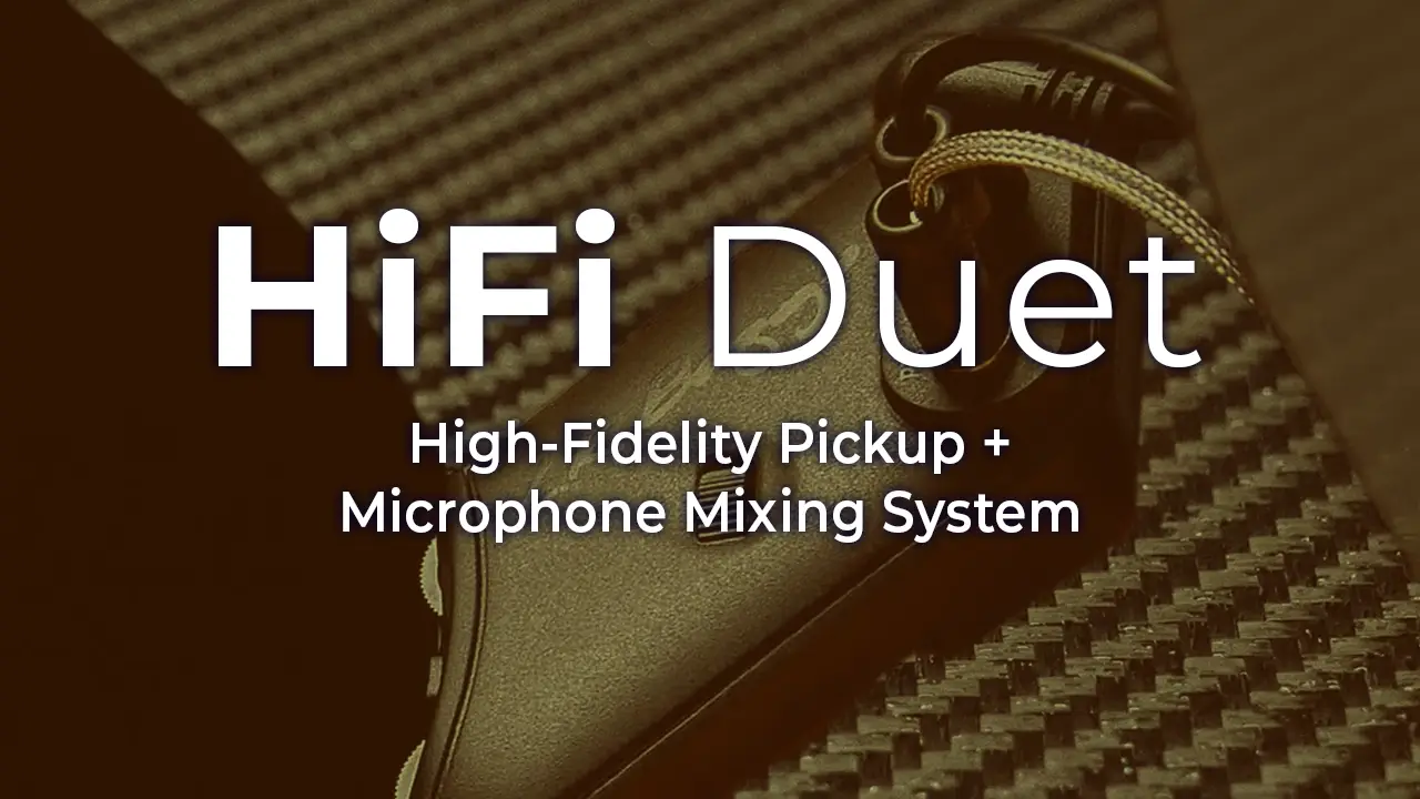 emerald guitars new pickup hifi duet Silo Mic TRU•MIC