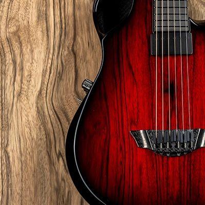 Carbon fiber guitar veneer paldao