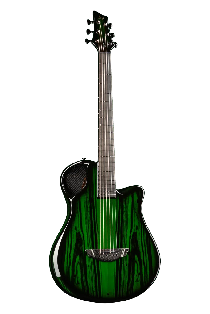 X10 Slimline Royal Ebony - Emerald Guitars