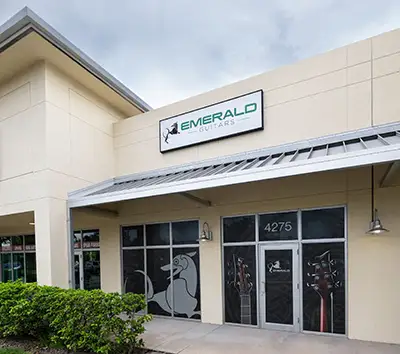 Emerald Guitars Florida US Showroom