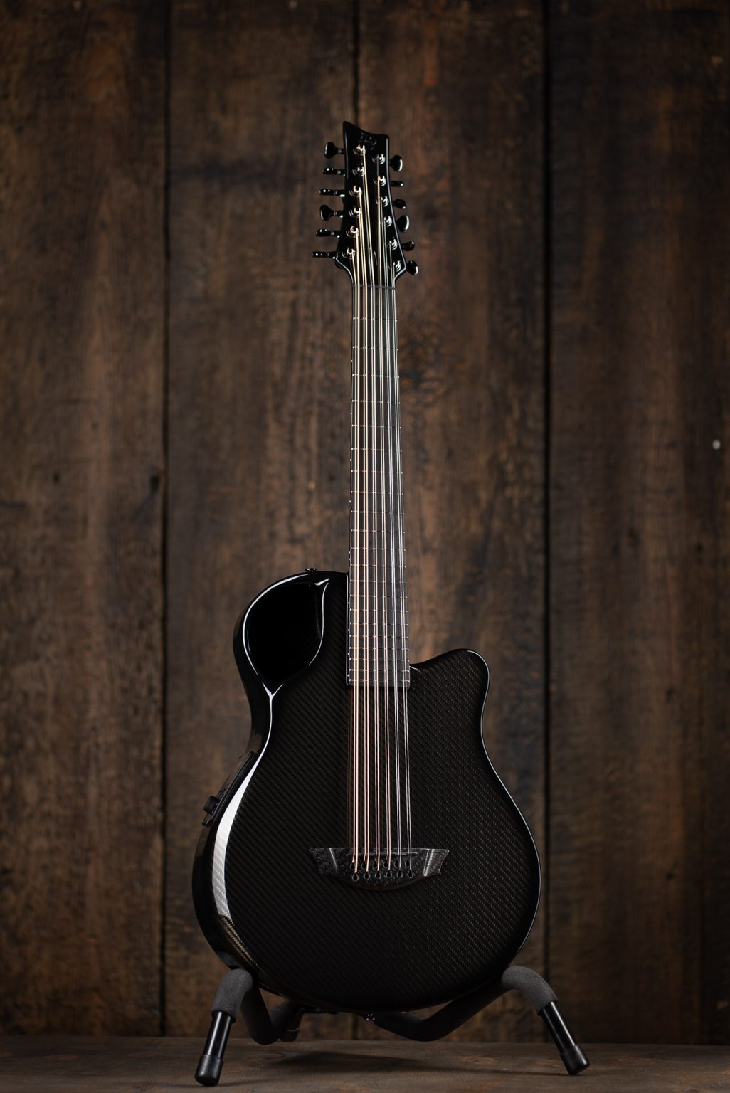 Custom carbon fiber guitar