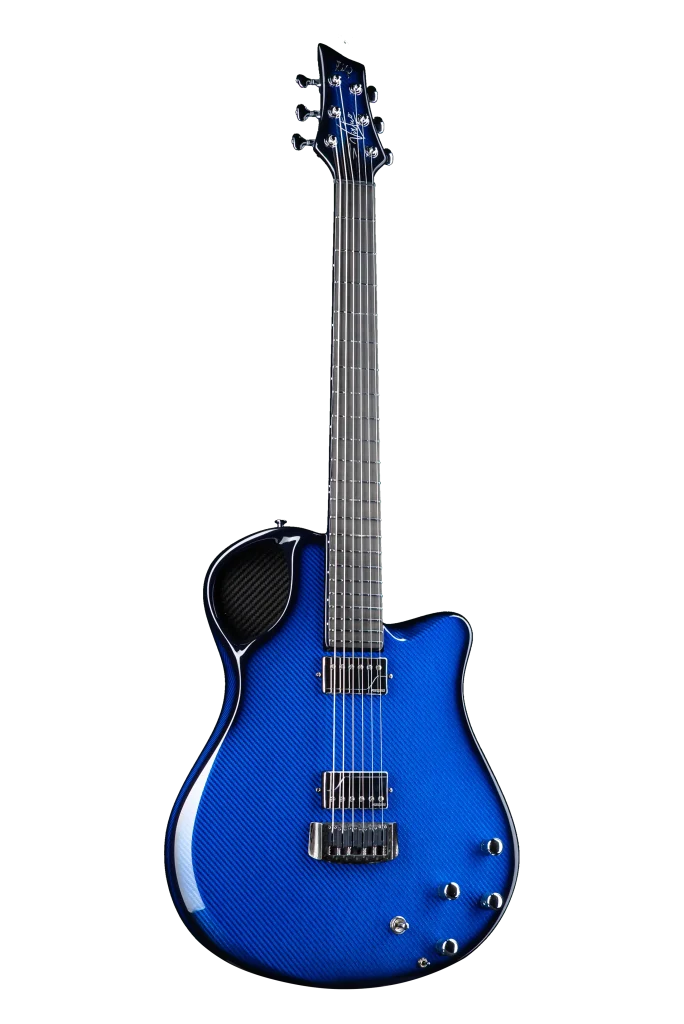 Virtuo Vibrant Blue - Emerald Guitars