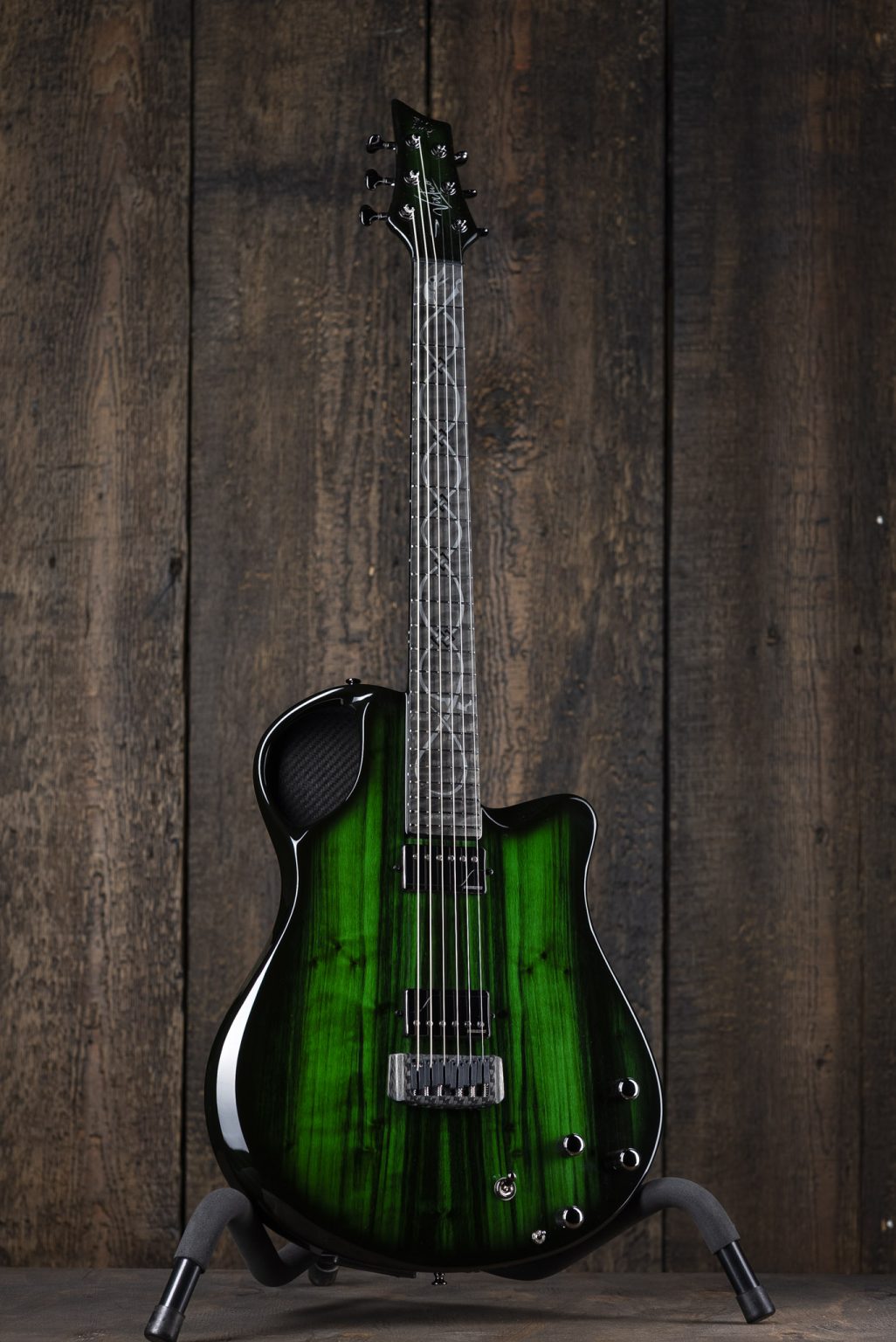 Carbon fiber 6 string acoustic electric guitar