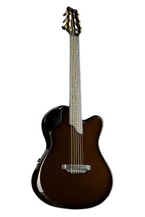 X20 Nylon carbon fiber 6 string amber guitar