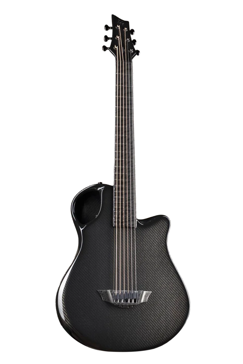 6 string carbon fiber guitar ghost Piezo