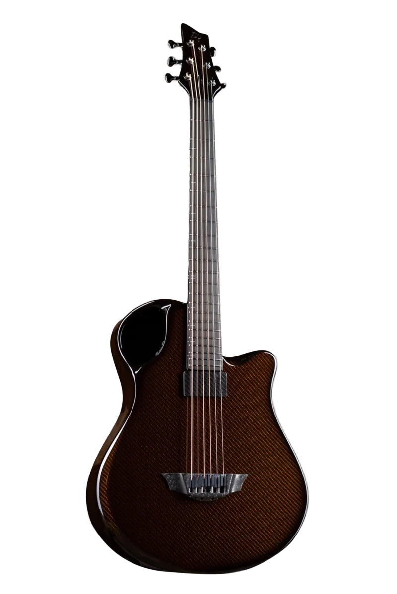 carbon fiber x10 6 string guitar Piezo + Krivo pickups