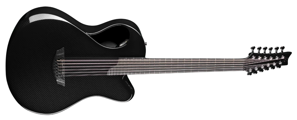 X20 12-string dreadnought carbon fiber emerald guitars