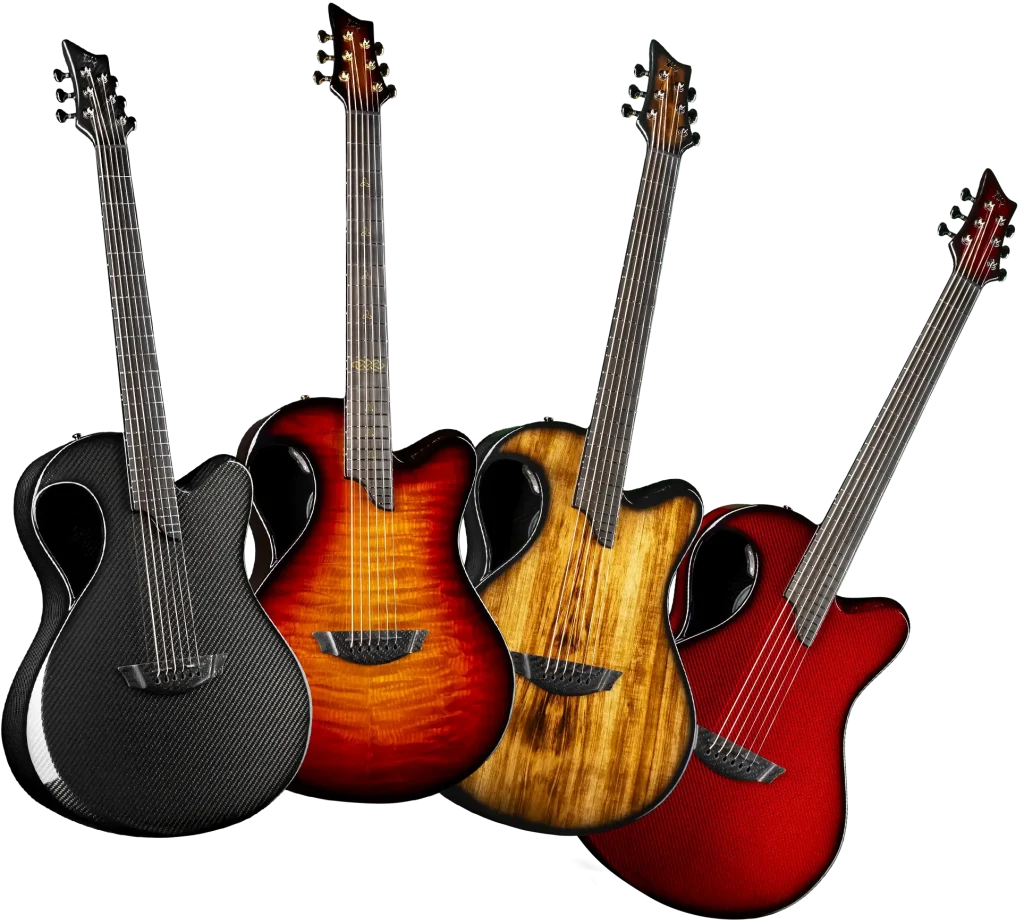 New 3rd generation emerald guitars x20 carbon fiber