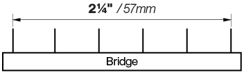 x20 bridge spacing