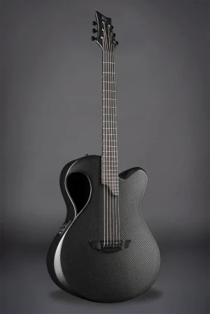 X20 Noir carbon fiber satin finish 6 string dreadnought guitar