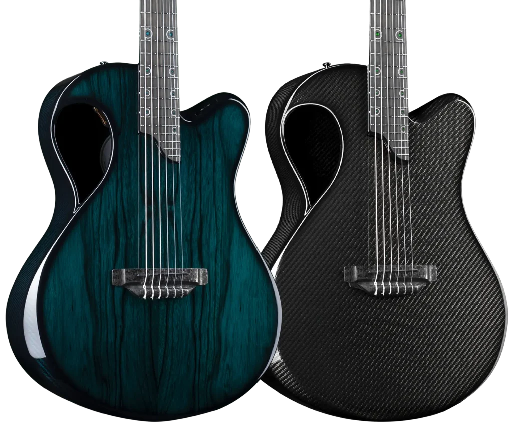 X20 Nylon carbon fiber emerald guitars