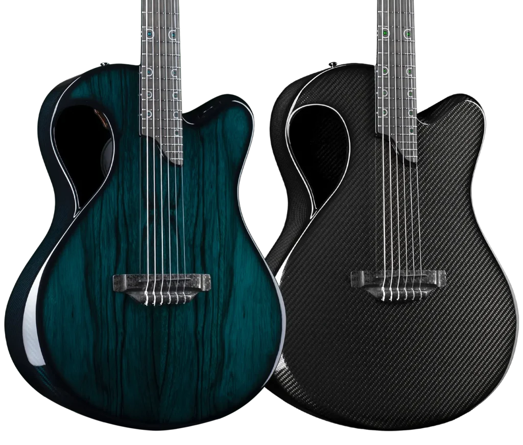 X20 Nylon new 3rd generation carbon fiber by emerald guitars