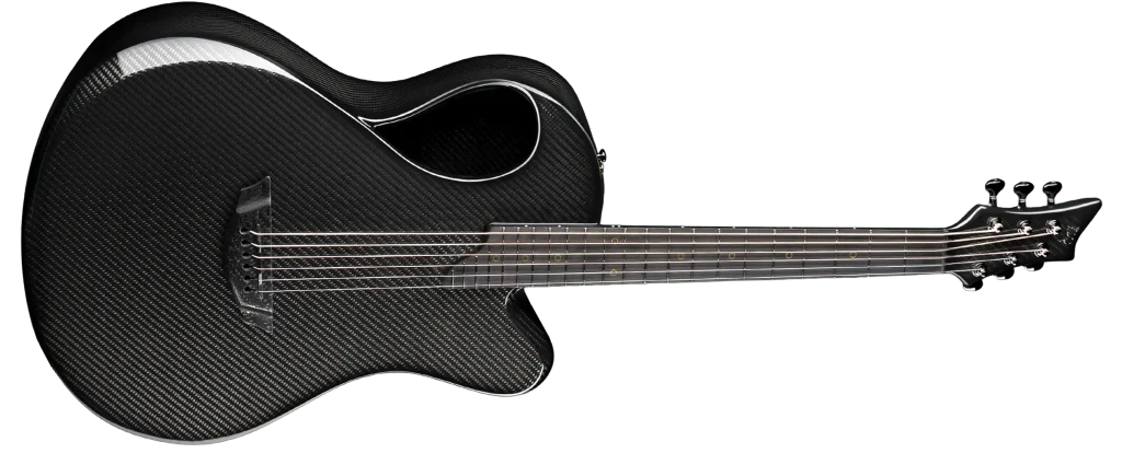 X20 Short scale dreadnought carbon fiber emerald guitars